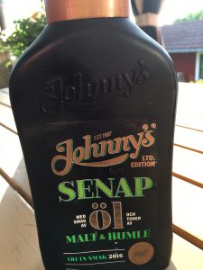 Test: Johnny’s Senap med smak av Öl