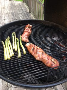 Dagens grill: Fläskfilé fylld med plommon och äpplen