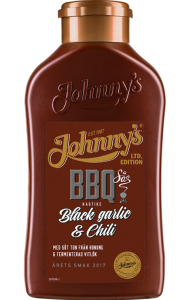 Test: Johnny’s BBQ-sås Black Garlic & Chili