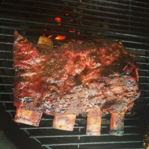 Grilla beef short ribs